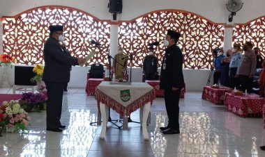 M Zaky Dilantik Menjadi Sekda Definitif Rohul, Bupati Minta Buat Terobosan Baru