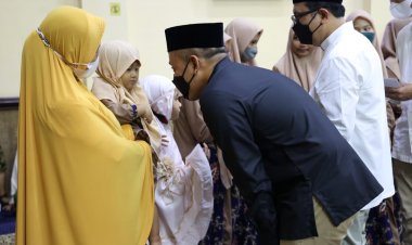 Karyawan PTPN V Salurkan Santunan Rp25 Juta untuk Anak Yatim
