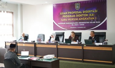 Program Doktor Ilmu Hukum UIR Raih Akreditasi Baik