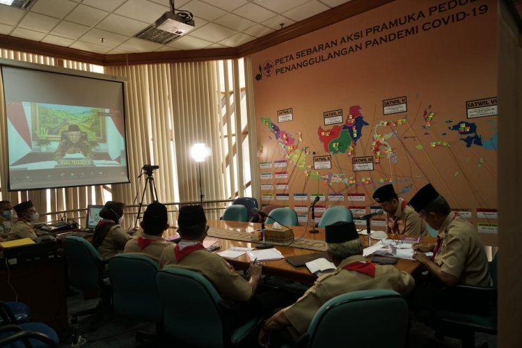 Wapres Dukung Jambore Nasional Pramuka 2022 di Cibubur