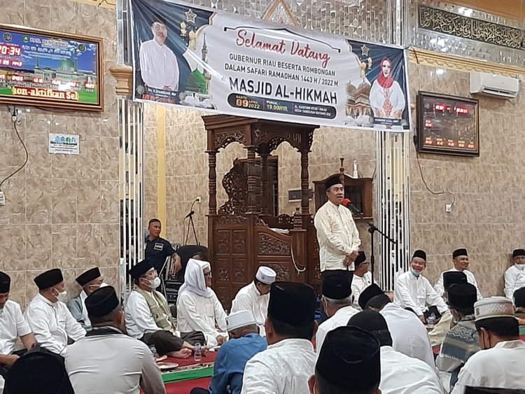 Safari Ramadan ke Bathin Salopan, Gubri Salurkan CSR