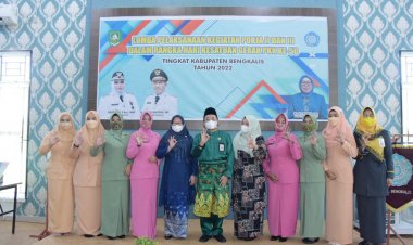 Pemkab Bengkalis Peringati Hari Kesatuan Gerak PKK ke-50 Bengkalis, Bupati: Kembalikan Ruh Gerakan PKK