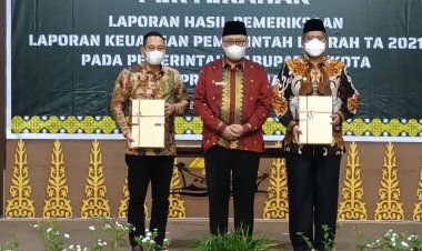 Laporan Hasil Pemeriksaan Keuangan Siak Raih Opini WTP dari BPK RI