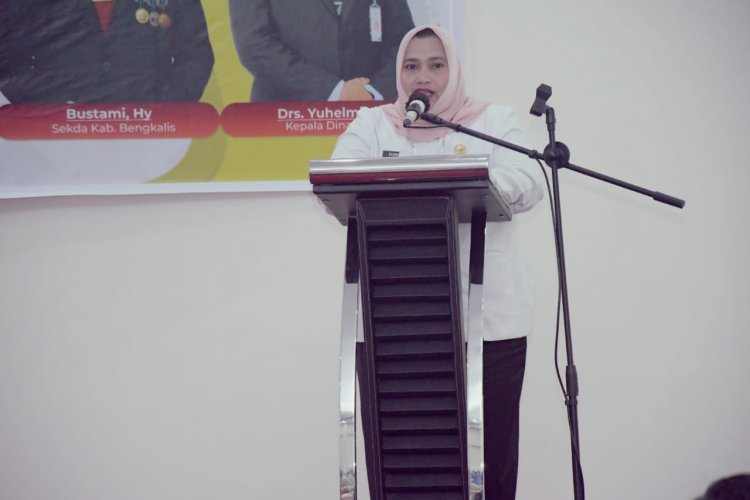 Bupati Bengkalis Launching Aplikasi Bantuan Keuangan Khusus 1 Miliar 1 Desa