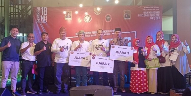Tawa Pahit Juarai Asik Bang BNPT-FKPT Riau 2022