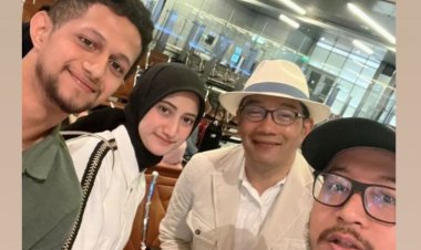Unggah Foto Ridwan Kamil yang Matanya Sembab di Bandara Qatar, Selebgram Ini Penuh Hujatan
