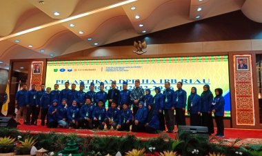 Gubri Hadiri Pelantikan DPD HA IPB Riau 2022-2026