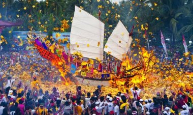 Tahun Ini Event Bakar Tongkang Tidak Digelar, Ini Alasannya