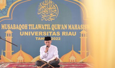 Gelar MTQ, Unri Ingin Ciptakan Qori Qoriah Untuk MTQ Nasional