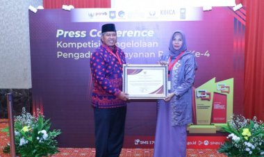 DPMPTSP Siak Dapat Penghargaan Pengelolaan Pengaduan Pelayanan Publik Terbaik se-Indonesia