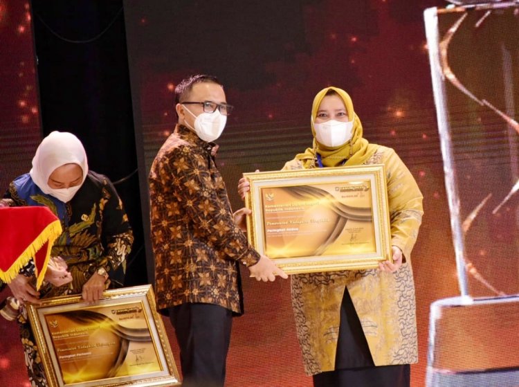 Bengkalis Runner-up Realisasi Tertinggi APBD dan PAD 2021 di Indonesia, Kemendagri Kasih Penghargaan
