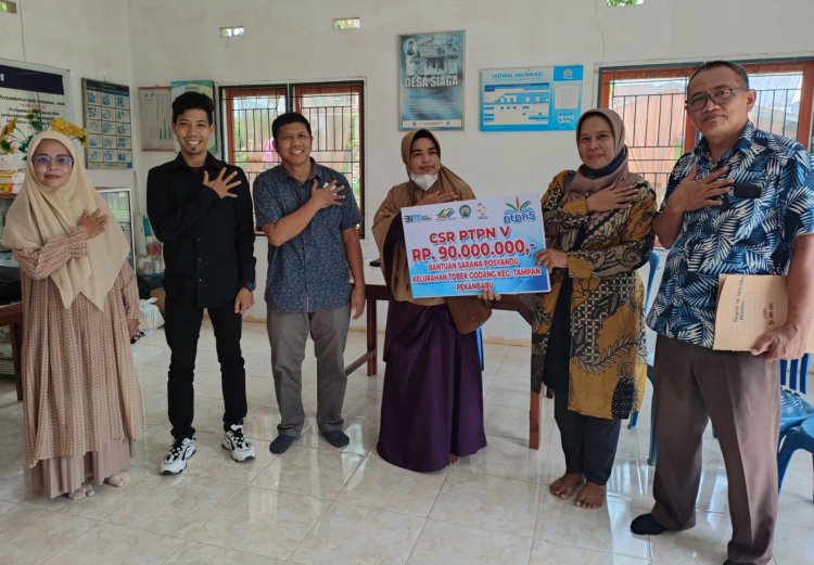 Perangi Stunting, PTPN V Perkuat Posyandu