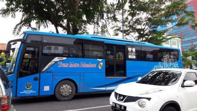 HUT ke-238 Pekanbaru, Masyarakat Dapat Layanan Gratis Naik Bus TMP Selama Tiga Hari