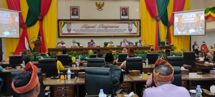 Rapat Paripurna Milad Kabupaten Inhil ke-57, Ketua DPRD Minta Terus Berbenah