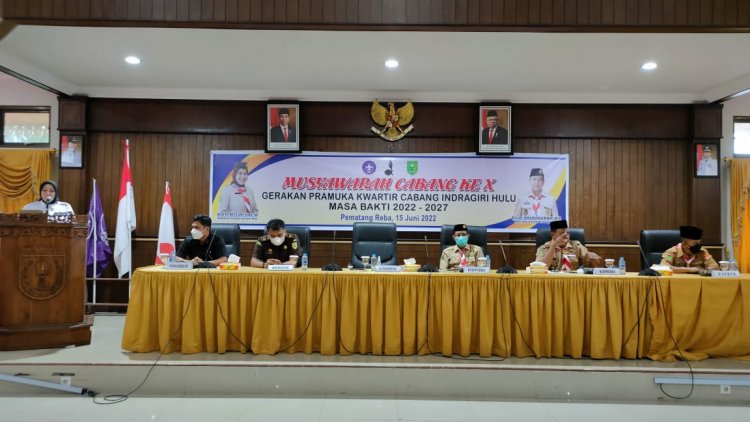 Buka Muscab X Gerakan Pramuka Indragiri Hulu, Ini Arahan Bupati Indragiri Hulu