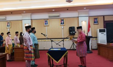 Pemprov Riau Lantik Pejabat Eselon III dan IV