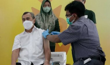 Gubri Pinta Forkopimda Masif Gerakkan Vaksinasi Booster di Riau