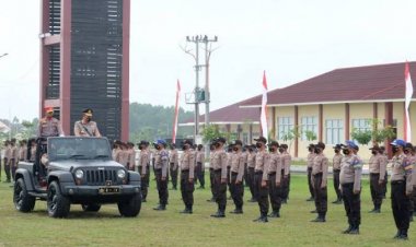 Pendidikan 191 Calon Bintara Polri Gelombang II Tahun 2022 Resmi Dibuka Wakapolda Riau