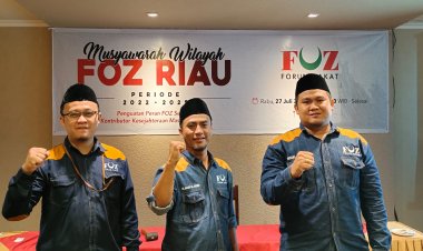 Forum Zakat (FOZ) Riau Gelar Musyawarah Wilayah ke-III, Hasbi Al Hudri Terpilih Menjadi Ketua