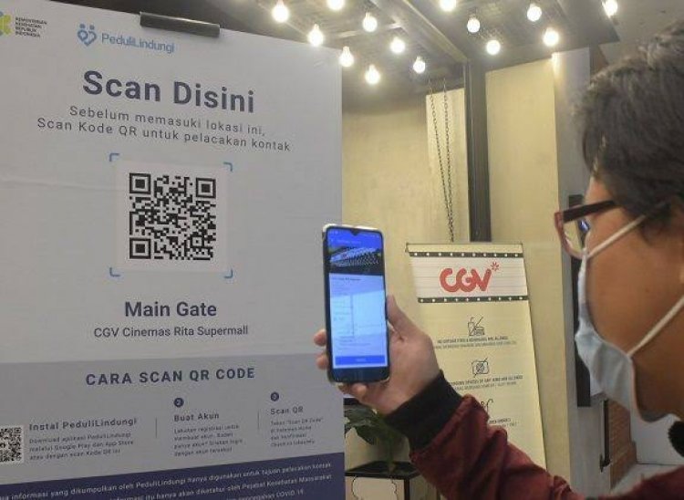 Kantor Pemerintah dan Lokasi Bisnis di Pekanbaru Wajib Pasang QR Code PeduliLindungi