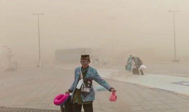 Badai Pasir Landa Bandara Madinah, Pemulangan Haji RI Sempat Terhenti