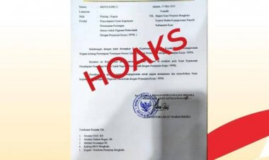 Beredar Surat Palsu Penetapan NIP CPNS, Begini Penampakannya