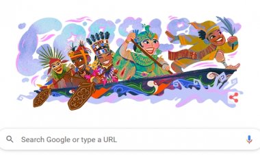 HUT ke-77 RI, Google Doodle Tampilkan Pacu Jalur Kuantan Singingi Riau