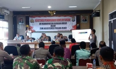 Tim A Asistensi Polda Riau Kunjungi Polres Rohul