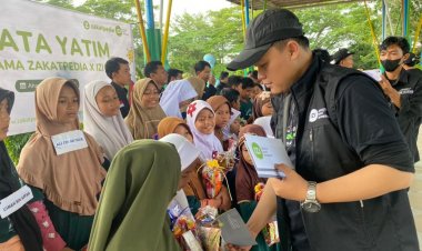 IZI Riau Bersama Zakatpedia Tutup Bulan Muharram Dengan Agenda Wisata Yatim