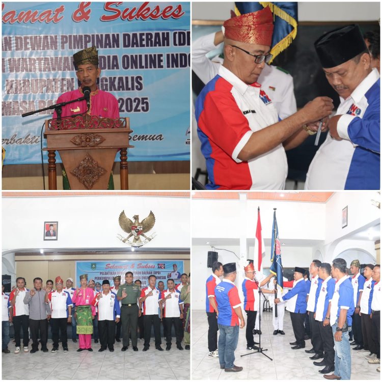 Bupati Hadiri Pelantikan Pengurus PW MOI Kabupaten Bengkalis