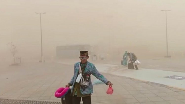 Badai Pasir Landa Bandara Madinah, Pemulangan Haji RI Sempat Terhenti