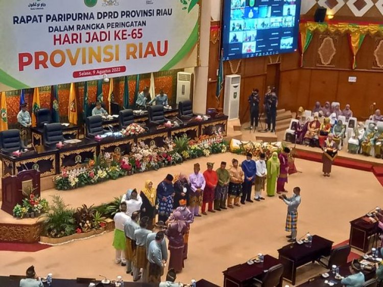 Hari Jadi Provinsi Riau ke-65, 12 Tokoh Pejuang Raih Penghargaan dari Pemprov Riau