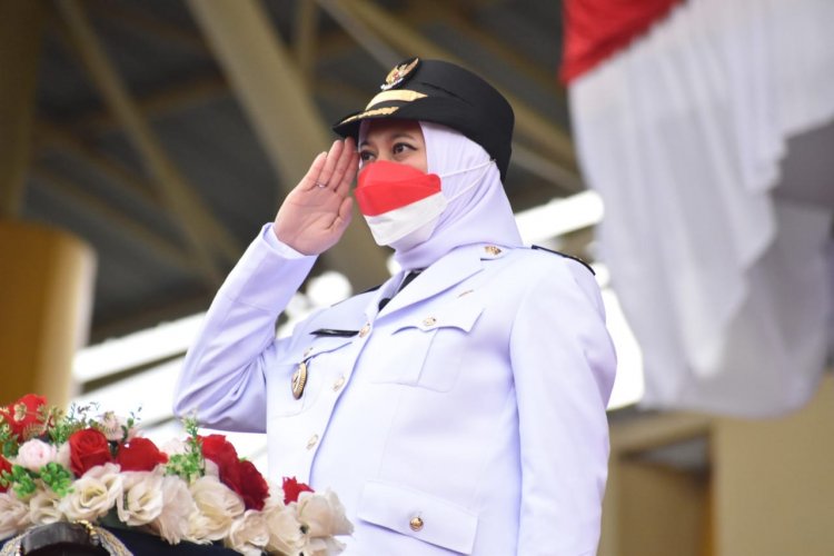 Bupati Inhu Jadi Irup Peringatan HUT RI ke-77