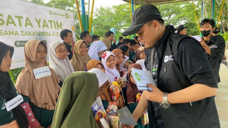 IZI Riau Bersama Zakatpedia Tutup Bulan Muharram Dengan Agenda Wisata Yatim