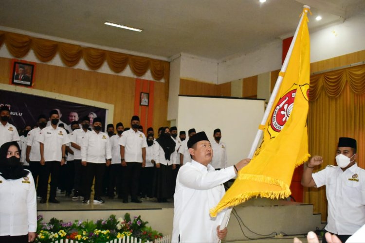 Pengurus Karang Taruna Inhu Dikukuhkan dan Dilantik