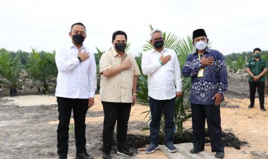 PTPN V Dinobatkan Sebagai Anak BUMN Perkebunan Terbaik di Indonesia