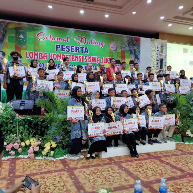 Lomba LKS Ditutup, Disdik Riau Targetkan Tiga Besar Tingkat Nasional