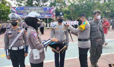Polres Inhu Mulai Ops Zebra LK 2022, Ini Tujuh Target Sasaran