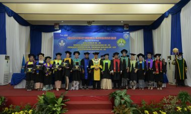 2.726 Mahasiswa UNRI Diwisuda, Rektor: Ilmu Sebagai Solusi Persoalan Sosial