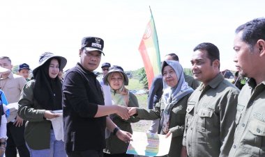Galakkan Program Pangan Lestari, Pemko Pekanbaru  Salurkan Bantuan Saprodi di Tebing Tinggi Okura