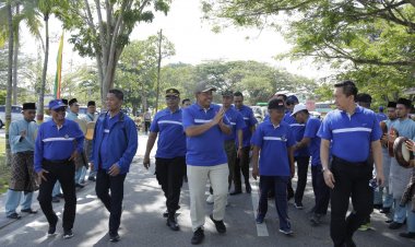 Bupati Siak Buka Porseni,  Ingatkan Guru Jaga Kebugaran dan Kesehatan