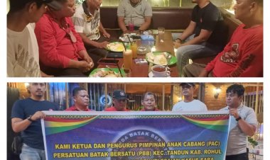 Dir Intelkam Riau dan DPC PBB Rohul Deklarasi Cinta Damai dan Toleransi 