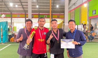 IPMKBS Juarai Turnamen Futsal Mahasiswa Riau Cup 2022