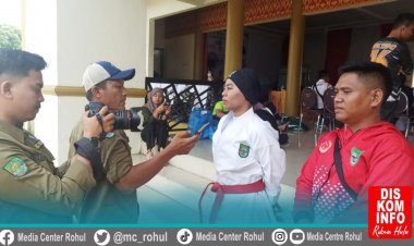 Diskominfo Rohul Eksis Informasikan Porprov X Riau di Kuansing
