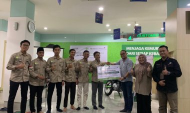 UPZDK PermataBank Syariah Gelar Penyaluran Beasiswa Mahasiswa Tahfidz dan Serah Terima Motor Dakwah Da'i Penjuru Negeri