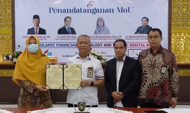 IZI Riau Resmi Kerjasama dengan Prodi Ekonomi Syariah & Prodi Perbankan Syariah UIR melalui Penandatanganan MoU