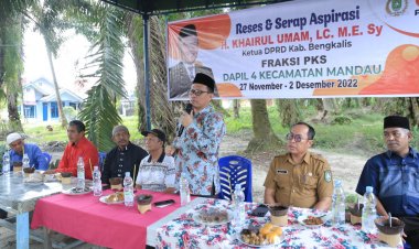 Reses Khairul Umam, Masyarakat Duri Timur Siap Menangkan PKS di 2024