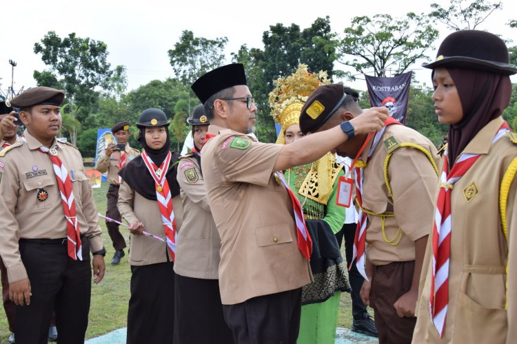 Buka Pertika V UIN Suska, Gubri Akui Pramuka Ikut Membangun Masyarakat Lewat Semangat Goro