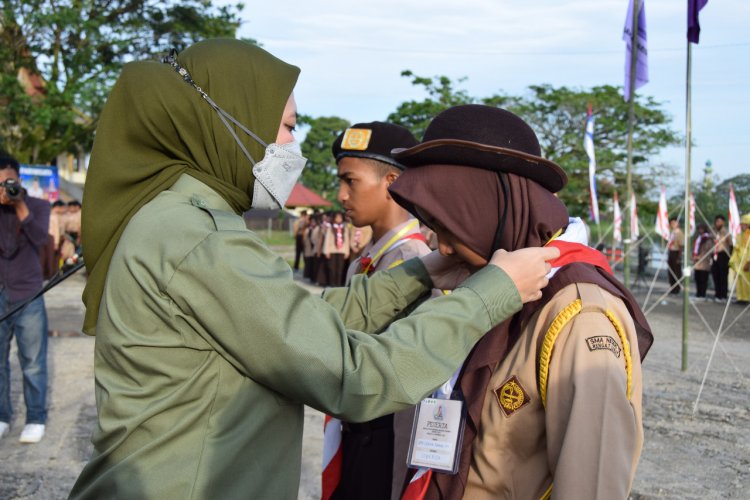 Bupati Inhu Buka Perkemahan Saka Pariwisata, Ini Harapannya