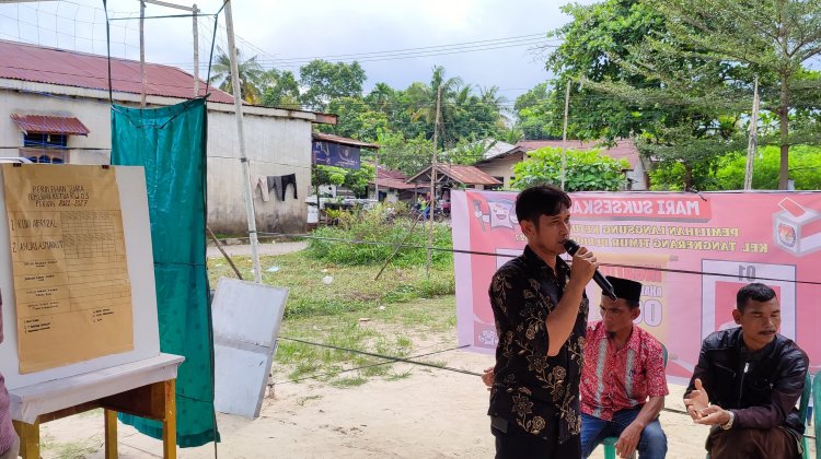 Anjas Asmara Terpilih Lagi Jadi Ketua RW 03 Kelurahan Tangkerang Timur